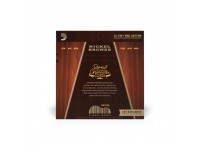 D'Addario NB1256 12-56 Light Top/Medium Bottom, Nickel Bronze Acoustic Guitar Strings D'Addario NB1256 12-56 Light Top/Medium Bottom, Nickel Bronze Acoustic Guitar Strings